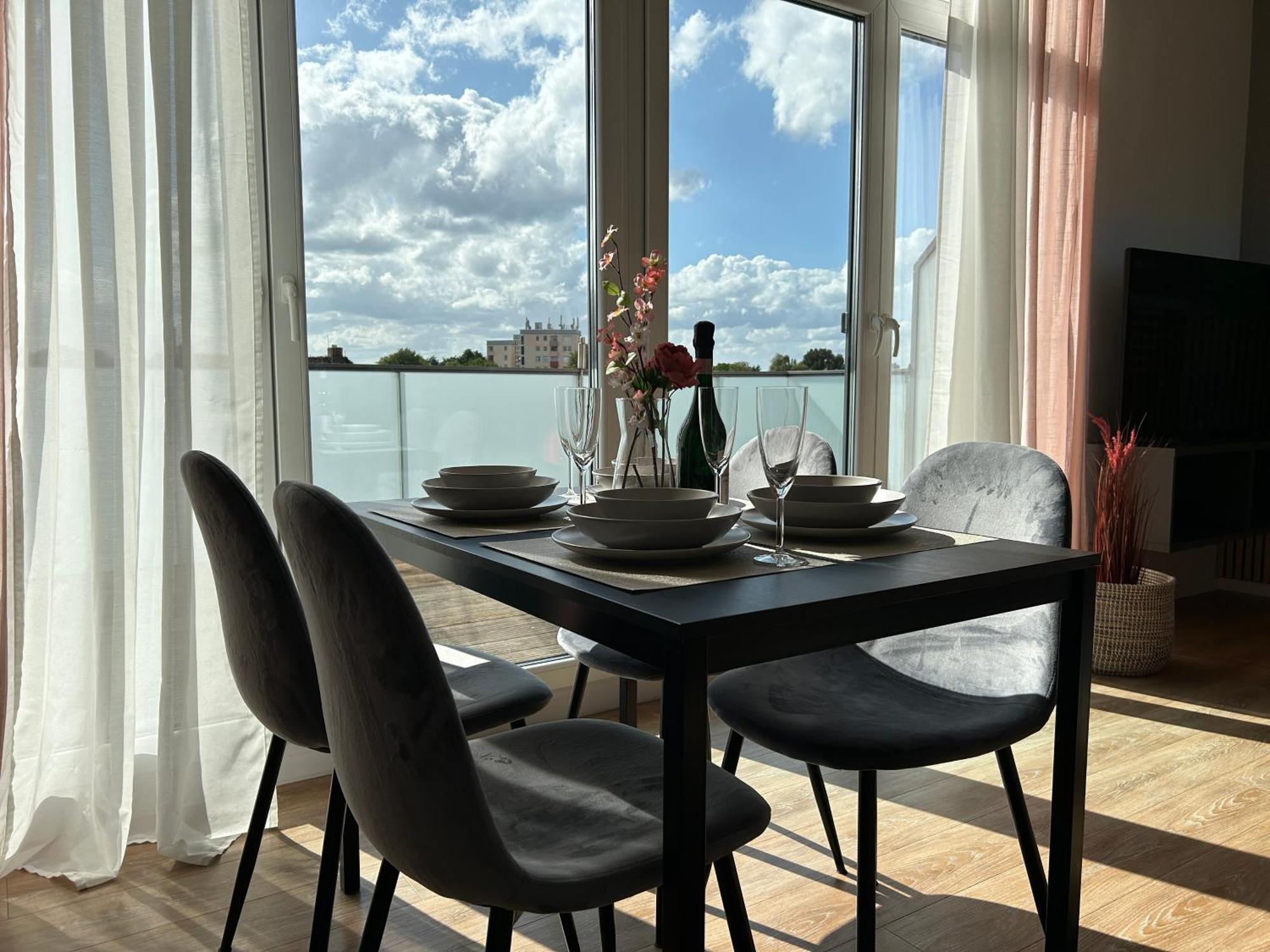 Апартаменти Micasa Ol - Modernes Penthouse - Stellplatz - Kueche - Wlan - Dachterrasse Ольденбург Екстер'єр фото