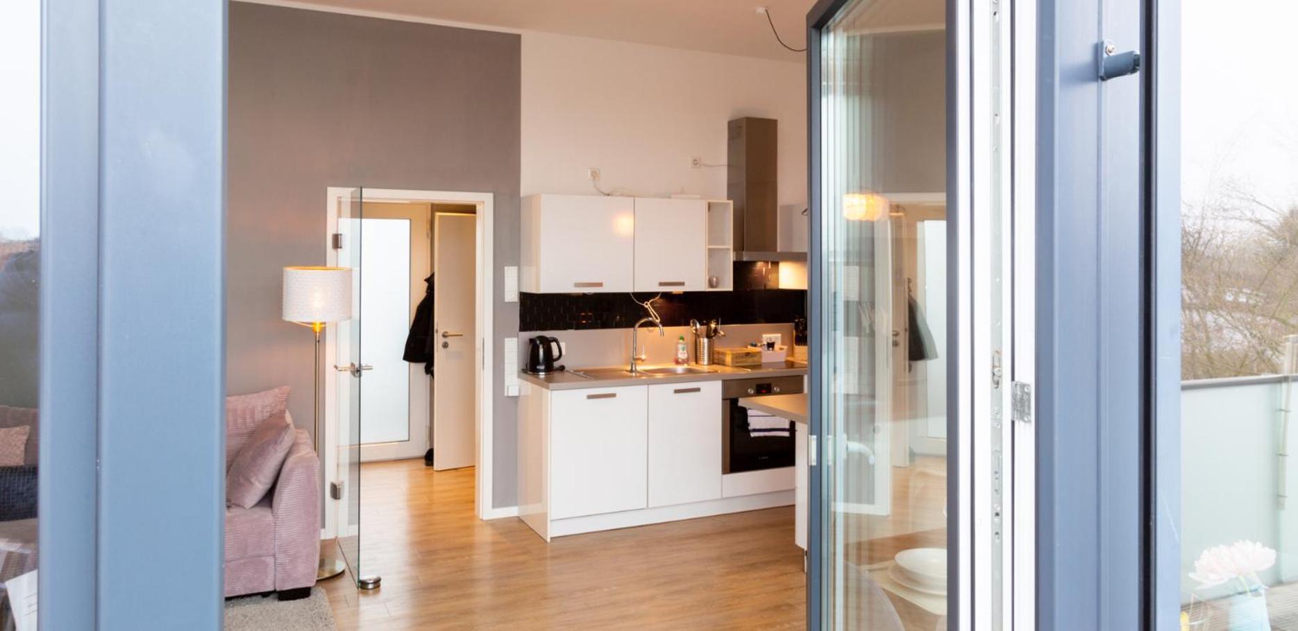 Апартаменти Micasa Ol - Modernes Penthouse - Stellplatz - Kueche - Wlan - Dachterrasse Ольденбург Екстер'єр фото