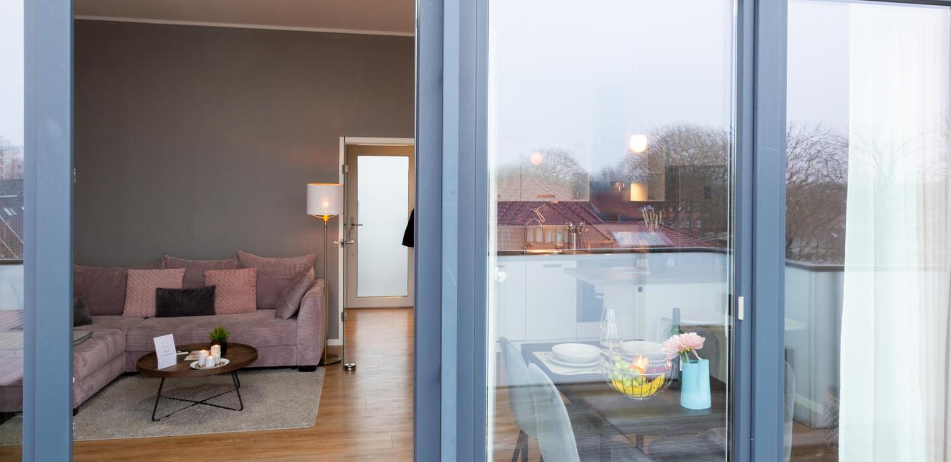 Апартаменти Micasa Ol - Modernes Penthouse - Stellplatz - Kueche - Wlan - Dachterrasse Ольденбург Екстер'єр фото