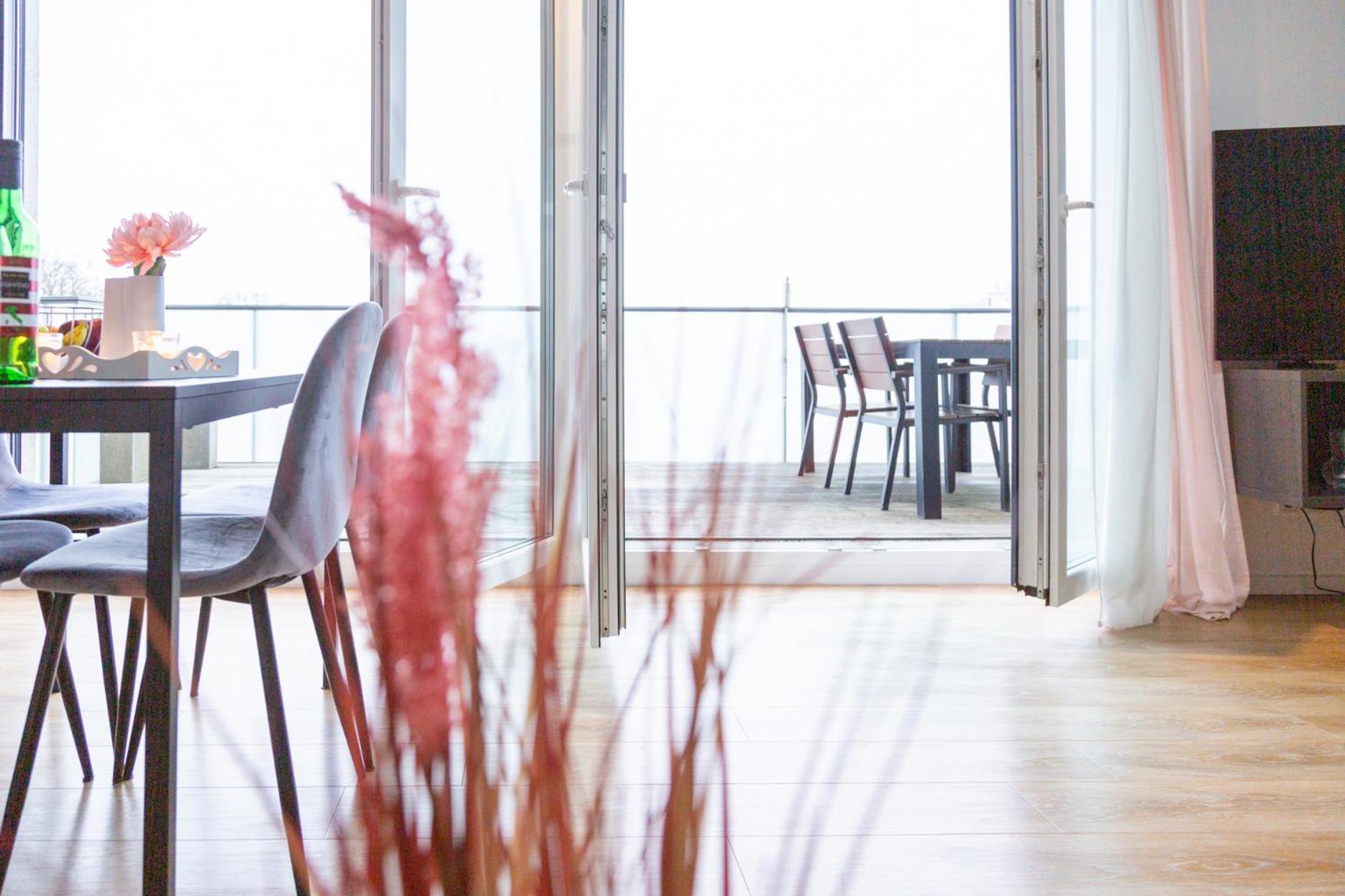 Апартаменти Micasa Ol - Modernes Penthouse - Stellplatz - Kueche - Wlan - Dachterrasse Ольденбург Екстер'єр фото
